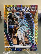 2020-21 Panini Mosaic Basketball Ja Morant Will to Win Gold /99 #18 Memphis SP