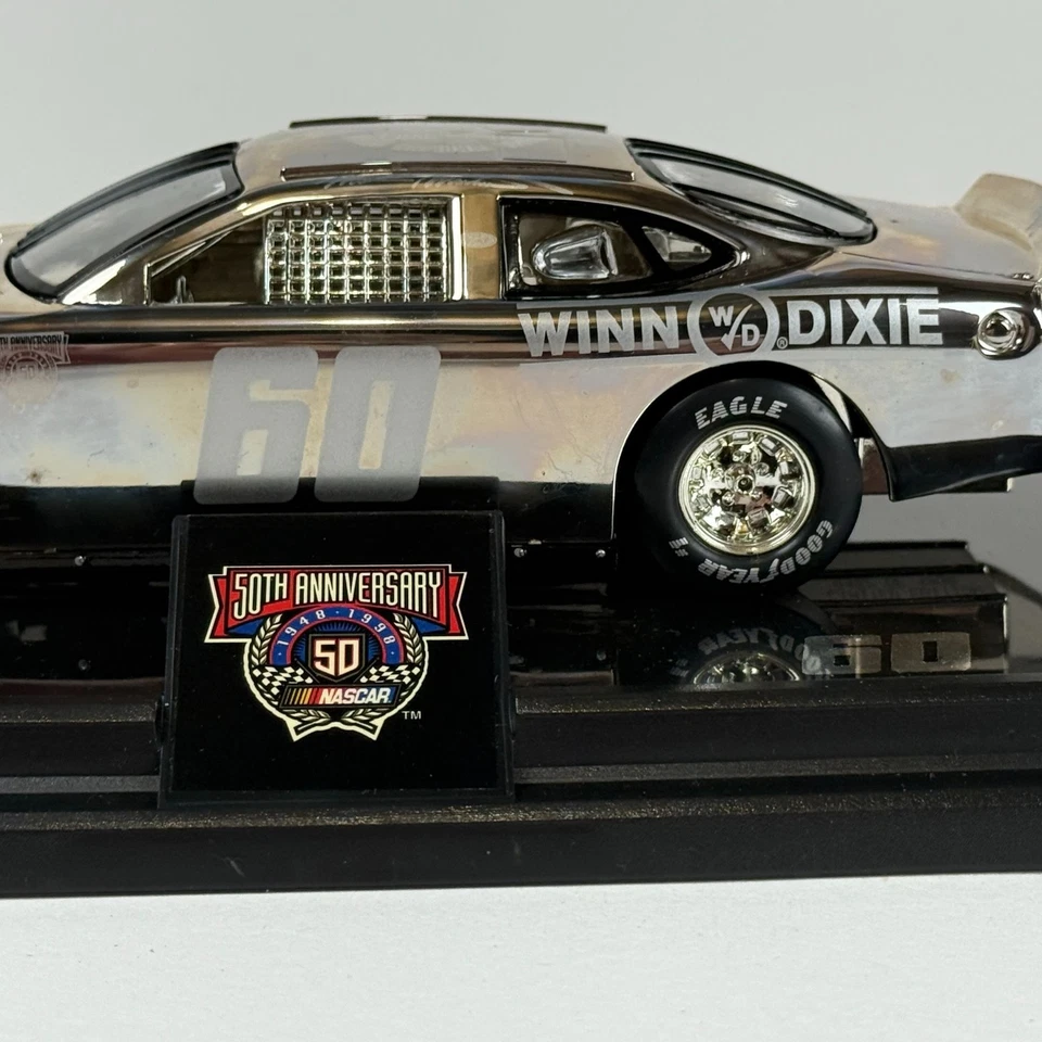 Винтажный Racing чемпионов Winn-Dixie #60 NASCAR 1:24 хром литой юбилей - Изображение 3 из 4
