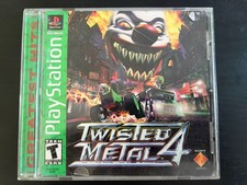 Sony Twisted Metal 4 Greatest Hits PS1 T-Teen Multiplayer NTSC-U/C 2000