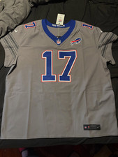 Men's Buffalo Bills Josh Allen Gray Nickel City Vapor F.U.S.E Limited S-...