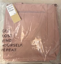 NWT BEIS The North To South Tote Bag in Atlas Pink