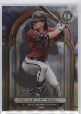 2024 Topps Tribute Gold 27/75 Corbin Carroll #47 0rd2