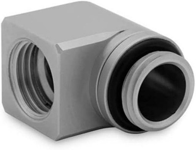 EK Water Blocks Quantum Torque Micro Rotary 90 - Satin Titanium