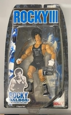 Figure Action Rocky 3 Series III Rocky 1992年 フィギュアセット III Rocky Fight Pacific Jakks Gear スポーツ