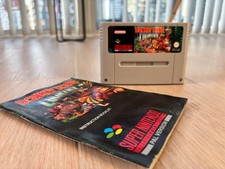 Donkey Kong Country - Super Nintendo SNES - PAL (Cleaned and Tested)