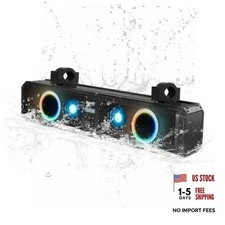 26 Inch UTV Sound Bar with RGB Party Lights, 110 dB Loud 26 IN