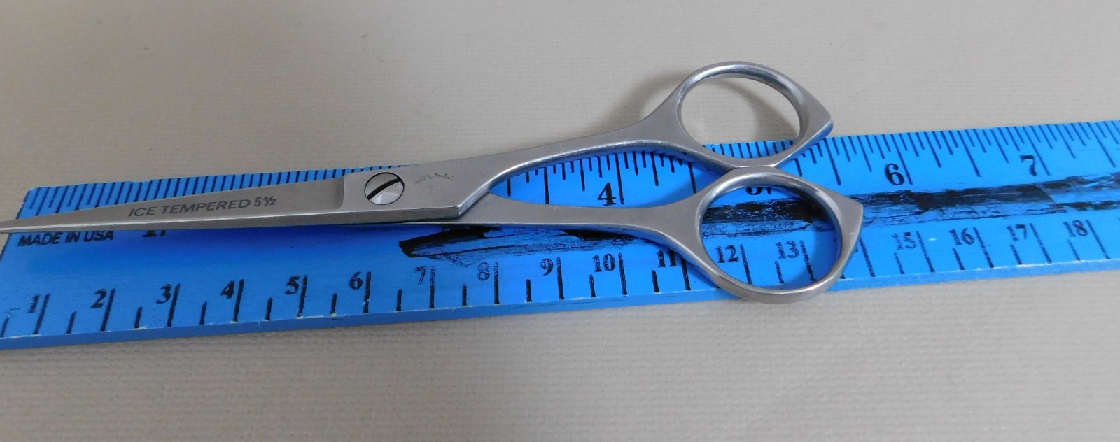 VTG Pearl Duck Barber Shears Scissors Dubl Duck 73 Solingen Germany Hairdressing