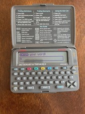 Franklin Bookman MWD-440 With Cartridge Word Games WGM-2037
