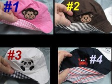 BUCKET CAP Reversible Baby Children Kid Summer Beach Boy Girl Unisex Toddler Hat