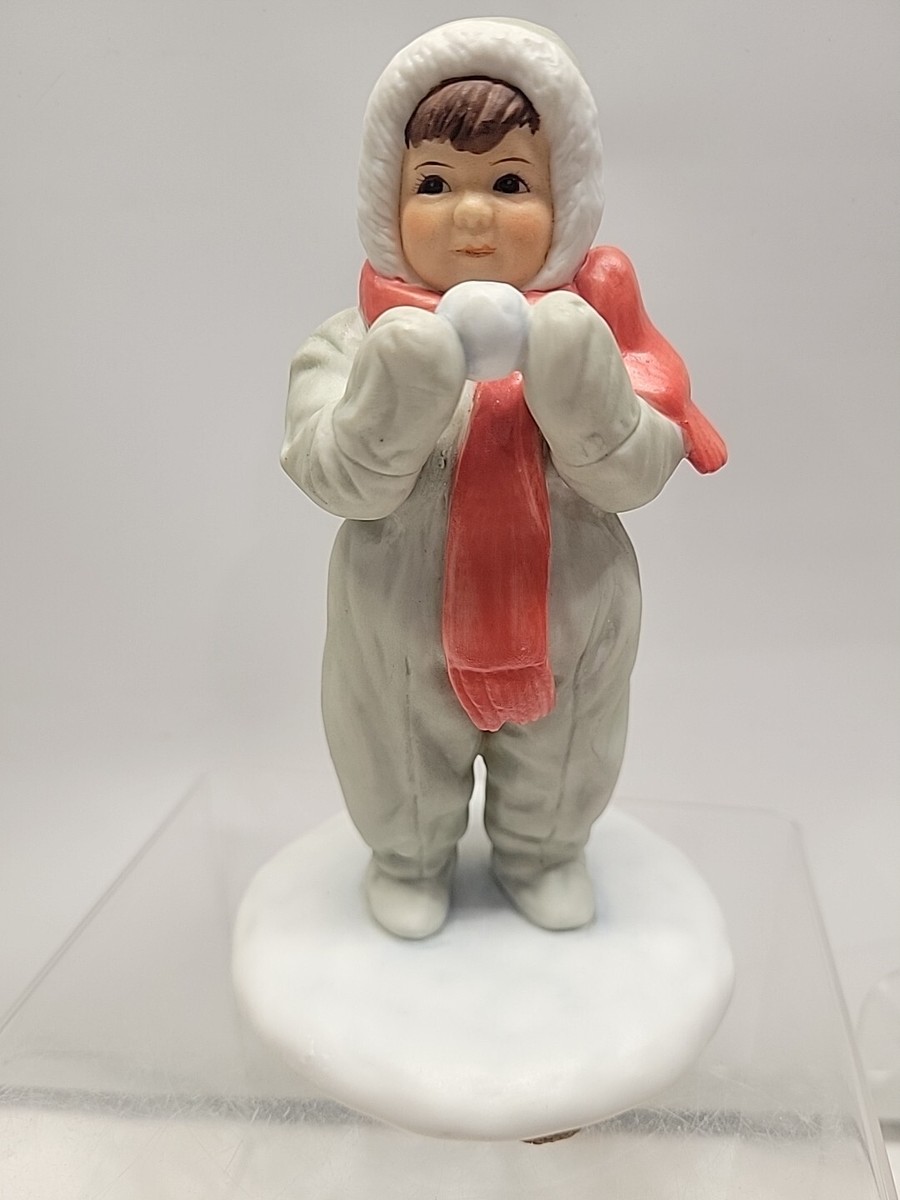 Kelvin ケルビン　陶器　天使　クリスマス　輸入　アメリカ　December Vintage 1984 'Winter Angel' Porcelain Limited Edition #1127