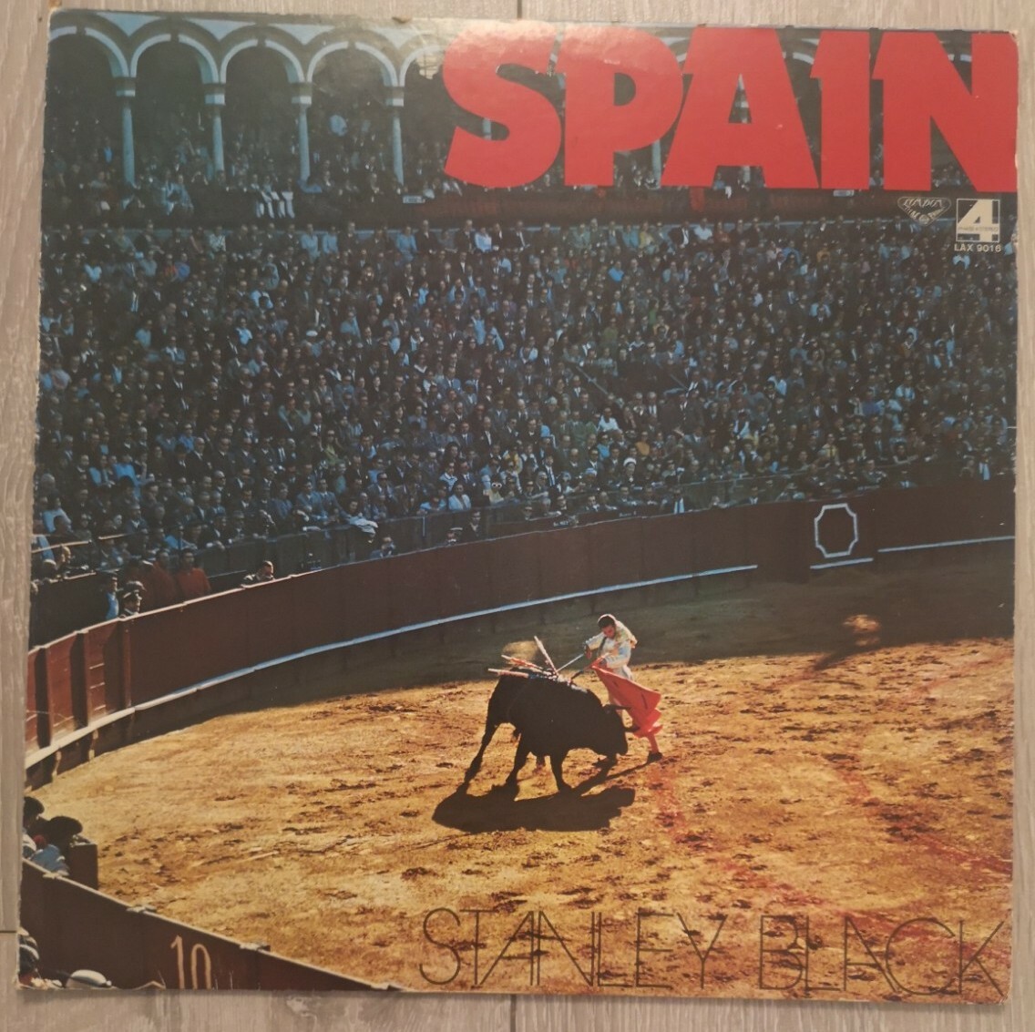 VERY RARE STANLEY BLACK SPAIN VINYL LP RECORD bullfighting edition spanish music