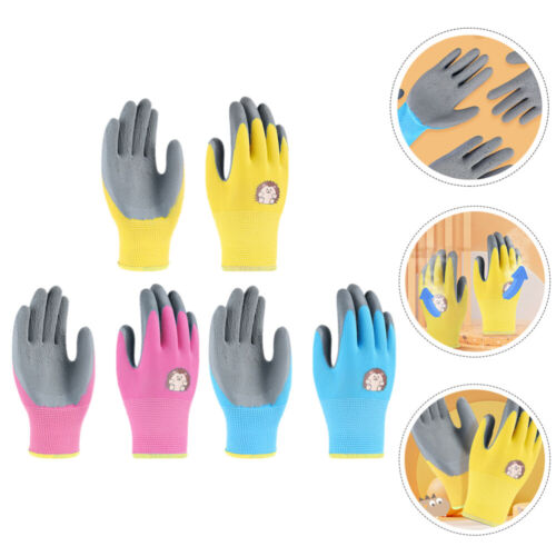 3 Pairs Protective Gloves for Gardening and Outdoor Picking - Picture 1 of 10