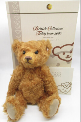 Steiff Classic Teddy Bear ベージュ STEIFF EAN 038242 Classic Teddy Bear Golden Blond with