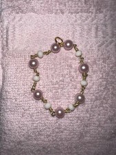 PINK beaded bracelet