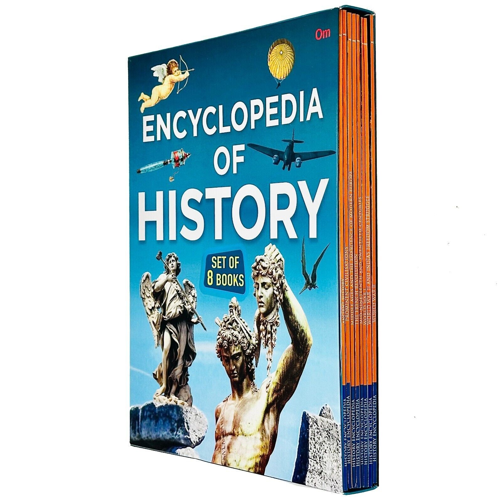 Encyclopedia of History Collection of 8 Books Set World War I, French Revolution - Image 5