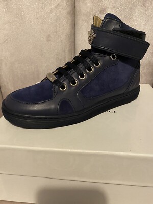 BRAND NEW DESIGNER BOYS YOUNG VERSACE NAVY BLUE