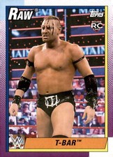 2021 Topps Heritage WWE Card #42 T-Bar