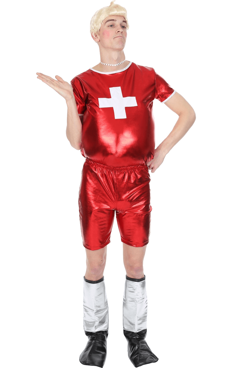 Mens Little Britain Daffyd Only Gay In Village Stag Night Fancy Dress