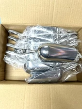 Aluminum Scoops -PACK  OF 12- Dry Goods Food Bin Candy Shop Brand New 5oz Size