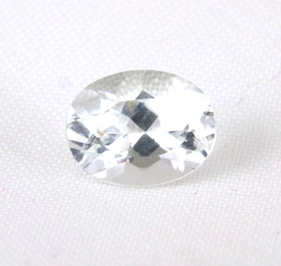 Shola Real 1.86 Ct Natural Light Aqua Blue Aquamarine From Brazil