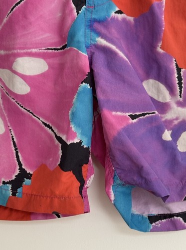 Allsaints “Mallorca” Swimming Shorts Pink Purple Tie-dye Small - Picture 7 of 14