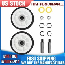 2 PACK of Maytag Dryer Roller Wheel Drum Support Kit 303373K for 12001541 312948