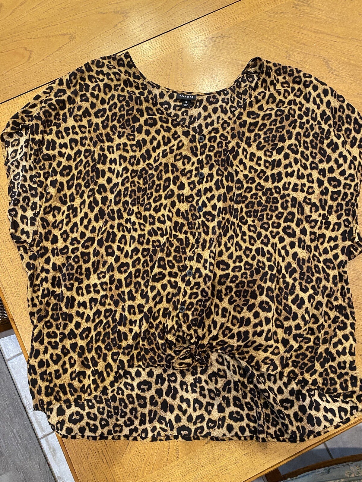 Torrid leopard print top 3 - image 1