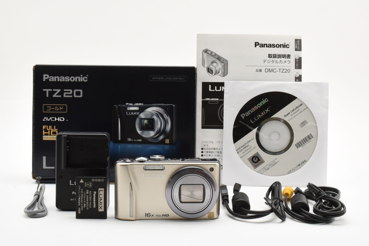 ジャンク品　Panasonic LUMIX TZ20 デジタルカメラ　ゴールド ジャンク品 Panasonic LUMIX TZ20 デジタルカメラ ゴールド Amazon