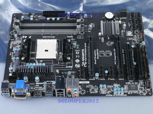 Gigabyte GA-F2A85X-D3H Motherboard AMD A85X Socket FM2 DDR3 ATX SATA3 USB3.0 - Picture 2 of 2