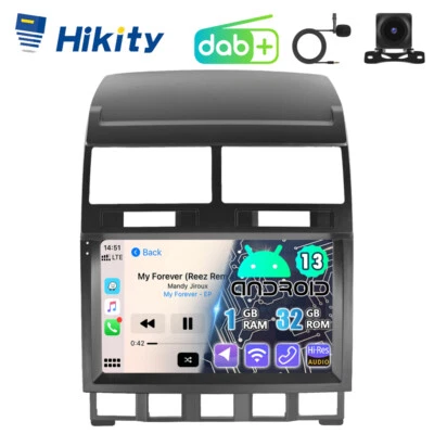 DAB+ CarPlay Android Radio Für VW Touareg 7L 2002-2010 GPS Navi WIFI RDS Kamera - Bild 1 von 4