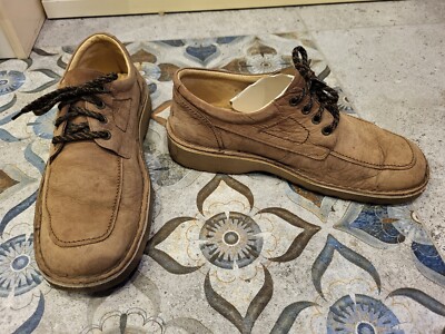 Herren Business Freizeit Schuhe COMFORTLAND Echtleder beige Gr. 40