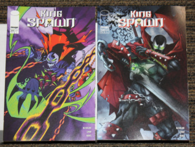 Image King Spawn #39 TWO COVER SET - Cristal & Randal - McFarlane