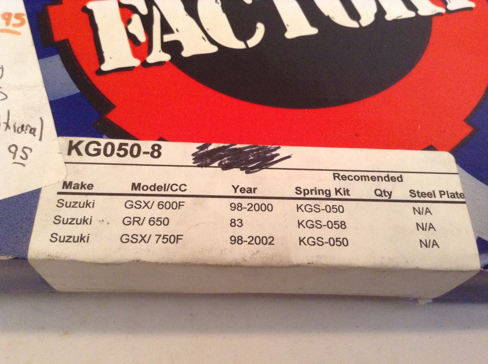 KG Clutch Factory KG0508 Pro Series Friction Disc Set eBay