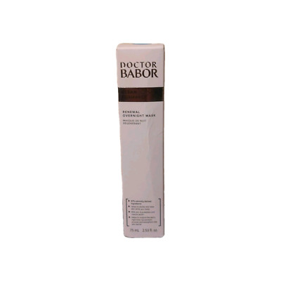 Doctor Babor Clean Formance Renewal Overnight Mask  Pre & Probiotics 2.53 fl oz