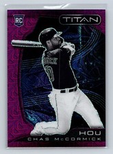 2022 Panini Chronicles Titan Chas McCormick Purple Mojo Rookie 19 (/99)