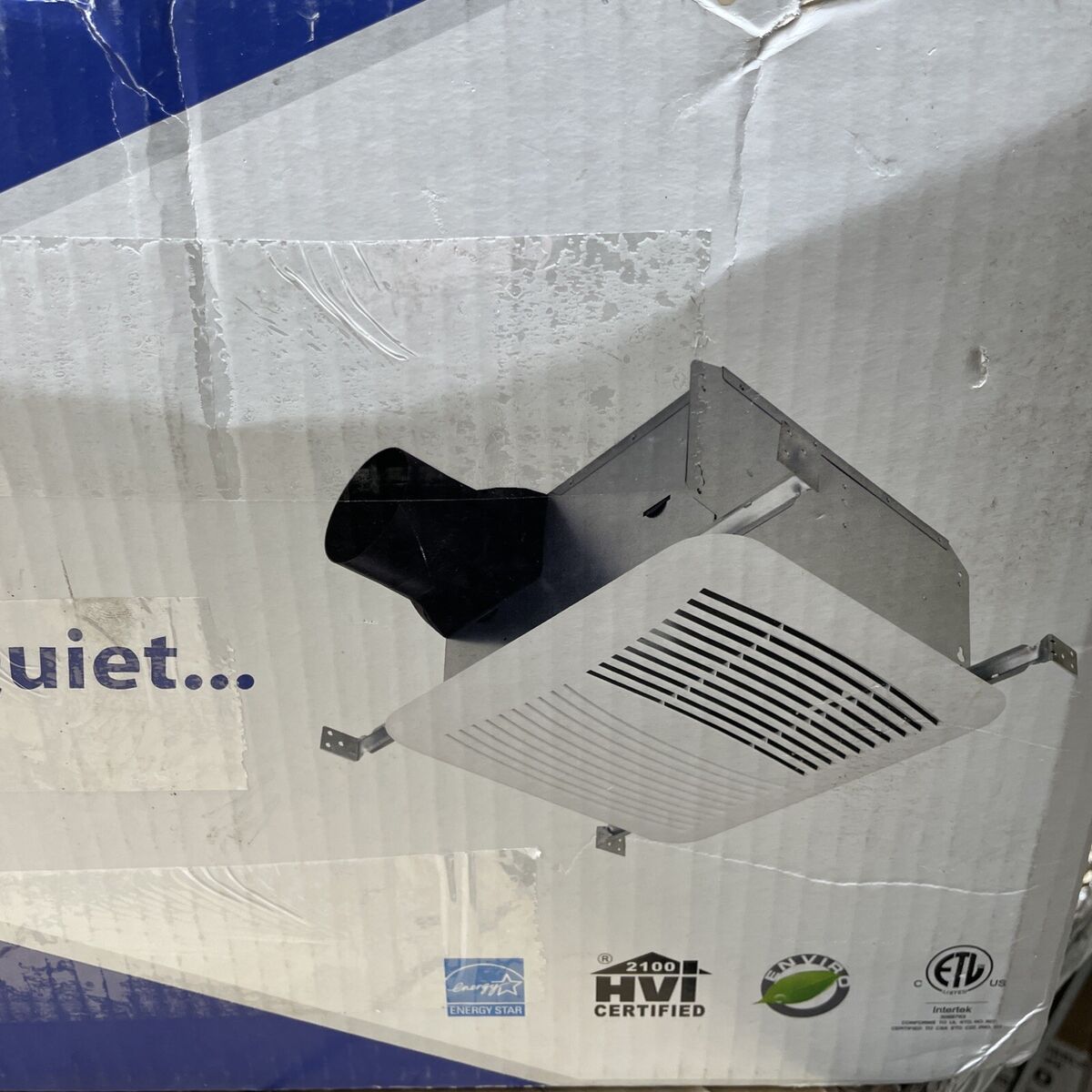 AirZone Fans SE80 Bath Exhaust Fan with Ultra Quiet AC Fan AirZone Fans SE80 Bath Exhaust Fan with Ultra Quiet AC Fan