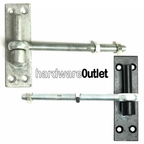 1 Pair 12 mm Gate HINGE PINS + EYE BOLTS for Band & Hook Hinges Galv