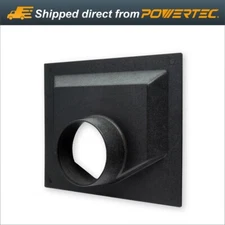 POWERTEC 8-1/2-Inch Jointer Dust Hood Collector - ABS Plastic Fitting (70102)