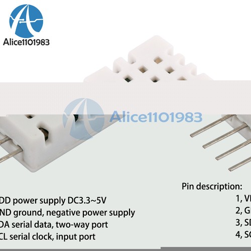 SHTC3 High precision Digital Temperature and Humidity Sensor Module DC 3.3-5V - Picture 2 of 19