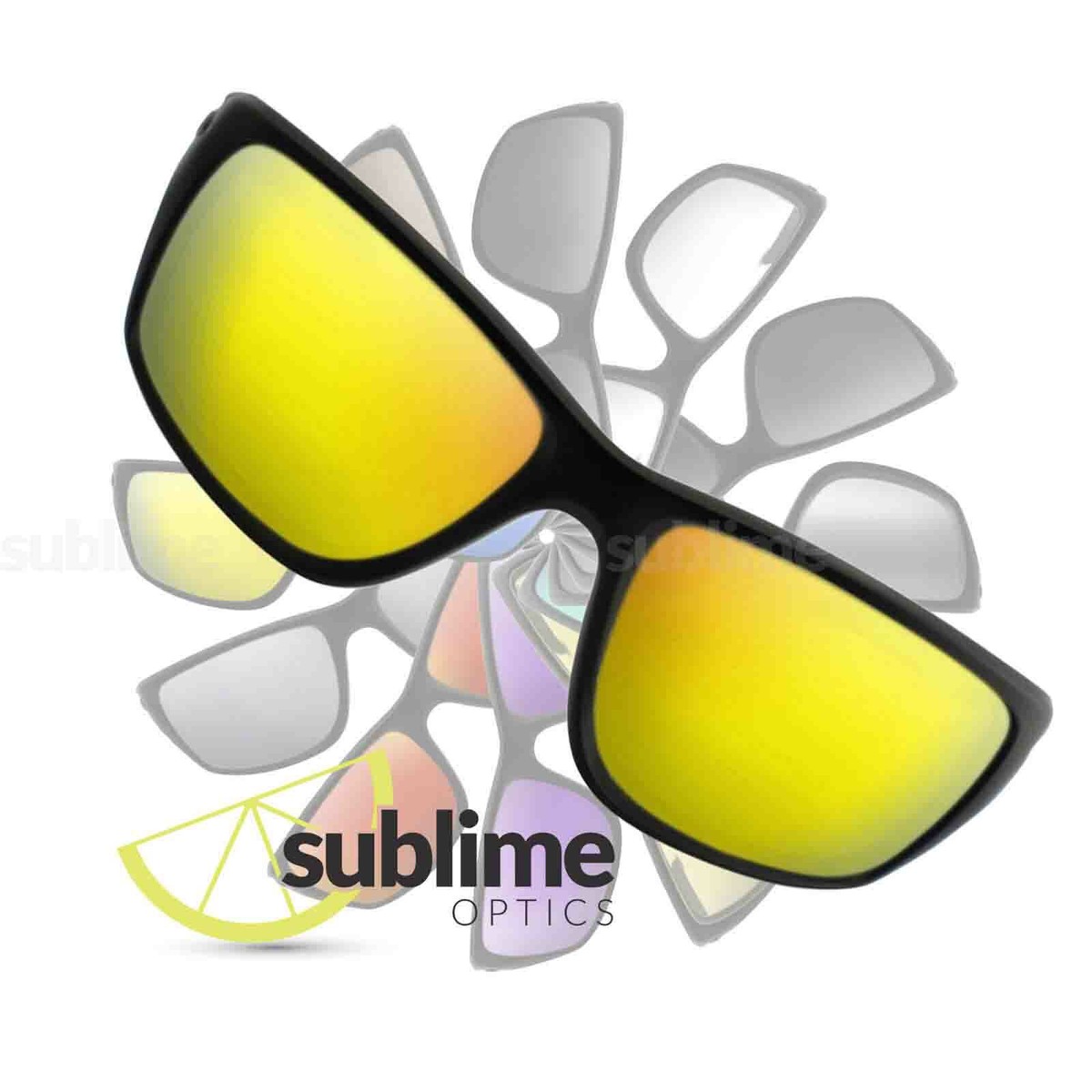 POLARIZED Metallic Yellow Gold Replacement Lenses for Oakley