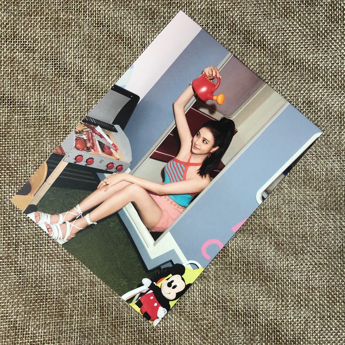 BLACKPINK ジス　直筆　サイン　ポストカードSUMMER DIARY BLACKPINK JISOO #1 [2021 SUMMER DIARY] Official Postcard Photocard
