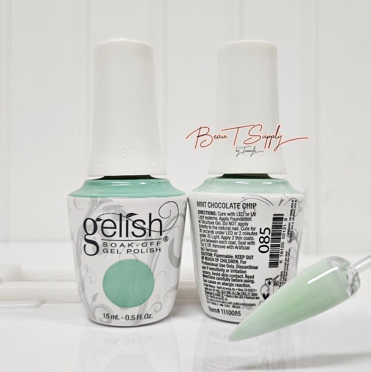 Gelish Soak-Off Gel Polish 0.5oz/ea NEW BOTTLE - New Updated Best