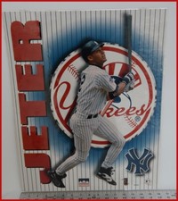 Derek Jeter CAPTAIN CLUTCH Yankees Commemoration Premium 1996 POSTER Print Lamin
