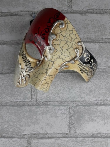 Men's Masquerade Costume Mask Vintage Venetian Mardi Gras Halloween Party - 第 1/5 張圖片