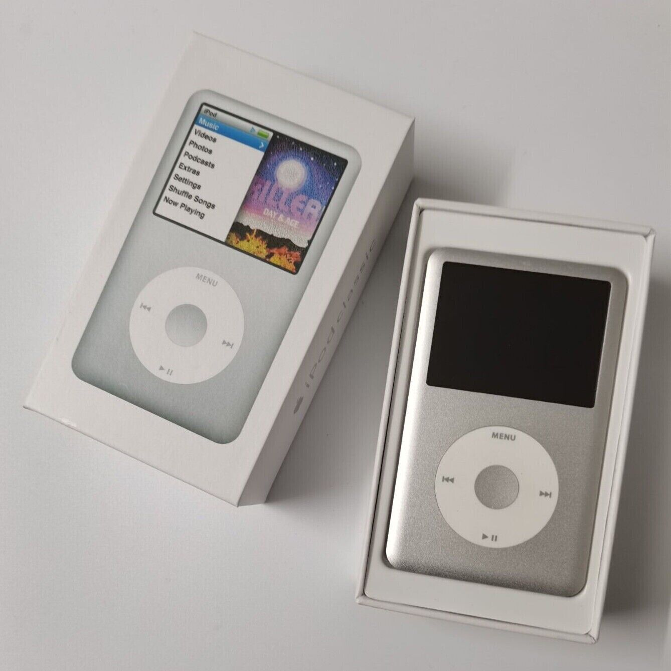 Apple iPod classic 7th Generation Silver (160 GB) for sale online