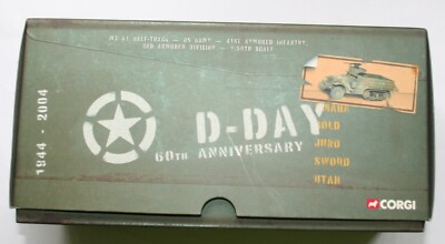 CORGI CC 60401 M3 A1 HALF TRACK US ARMY 41ST ARMORED INFANTRY AND