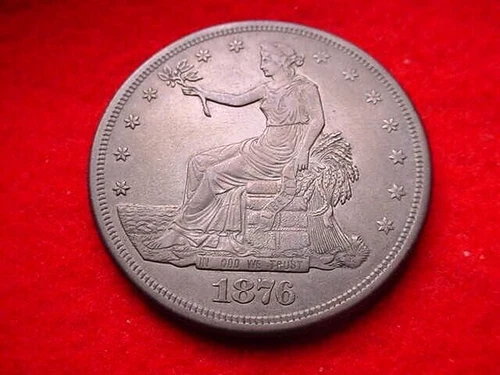 1876-S TRADE DOLLAR SUPERIOR KEY DATE COIN!!!  #7