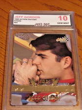 JEFF GORDON****1995 ACTION PACKED--STARS--GEM Mint 10***#64***NASCAR***Mad Dog
