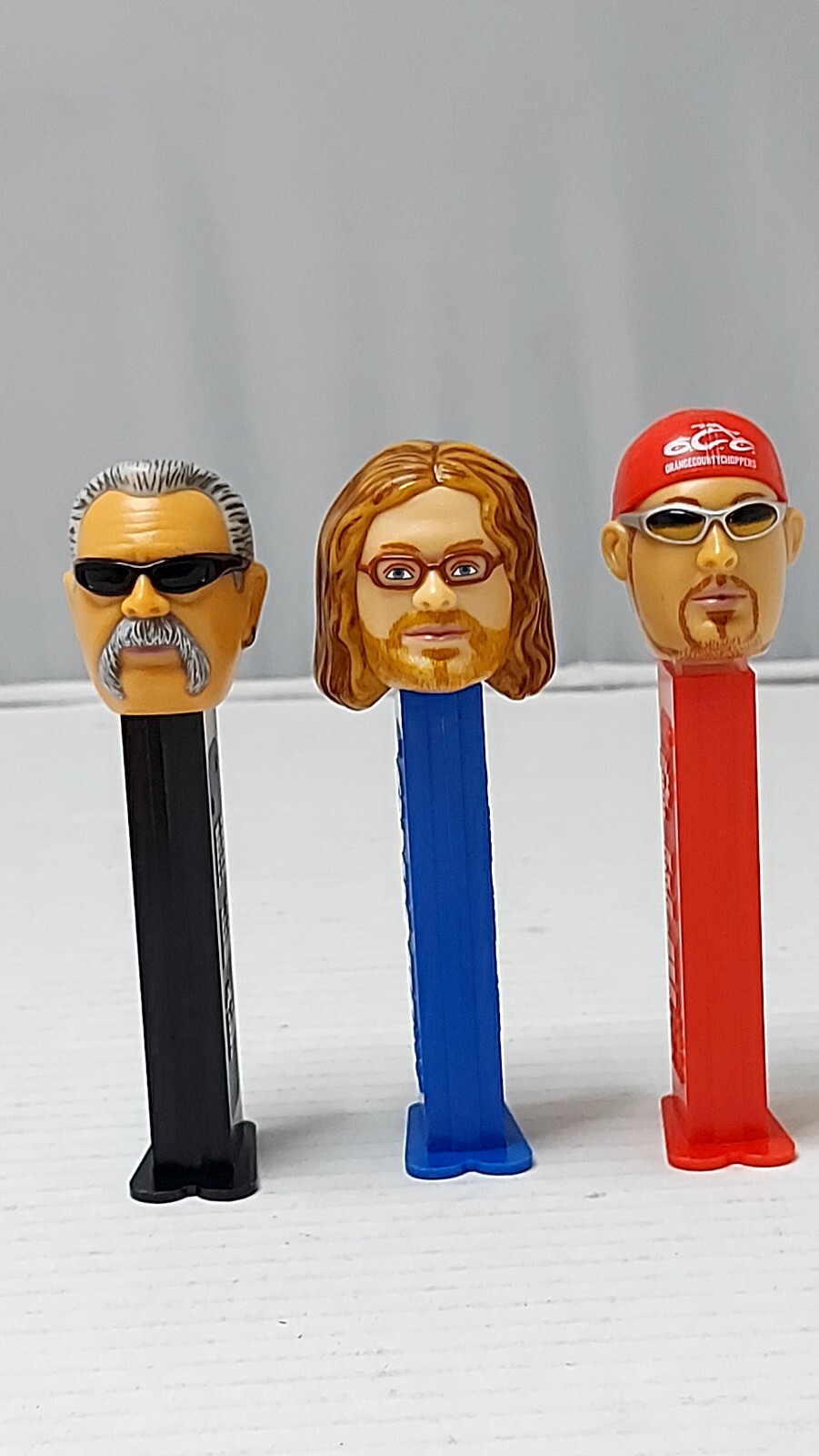 Orange County Chopper OCC Pez Candy Dispenser Set of 3 In Good Preowned Condit. eBay