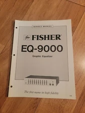 Fisher EQ 9000 Graphic Equalizer Service Manual repair